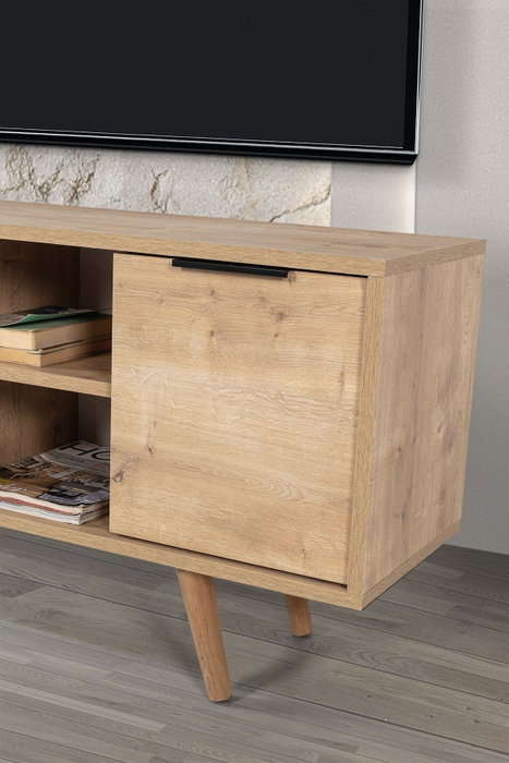 Hanah Home Sina 3322 Soporte para TV Roble Zafiro